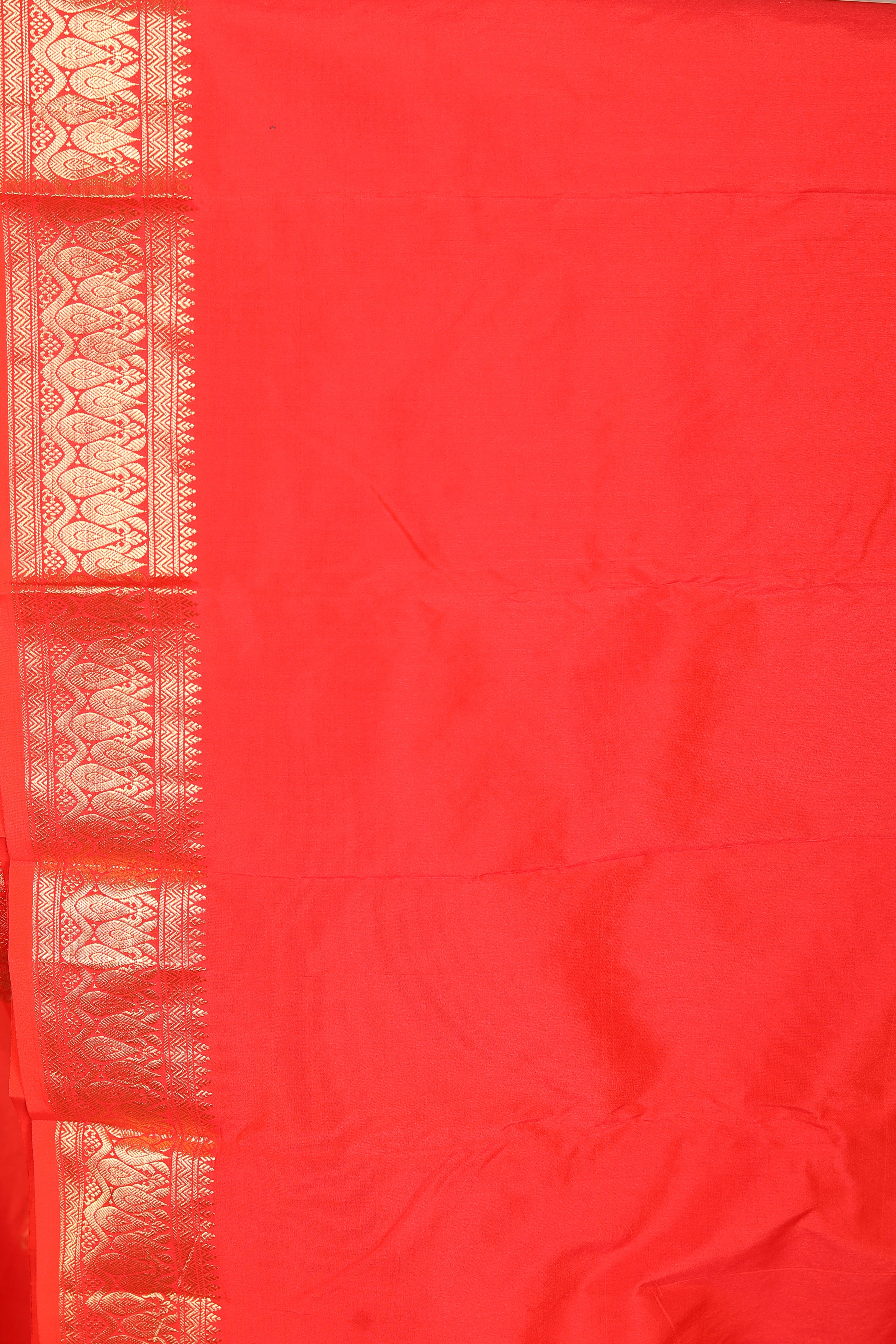 Red Blended Kanjivaram Silk Saree - Keya Seth Exclusive