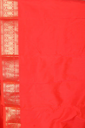 Red Blended Kanjivaram Silk Saree - Keya Seth Exclusive