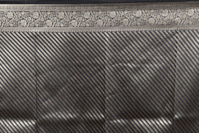 Black Blended Silk Saree