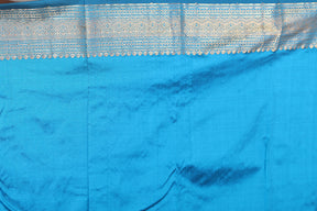 Blue Pure Kanjivaram Saree - Keya Seth Exclusive