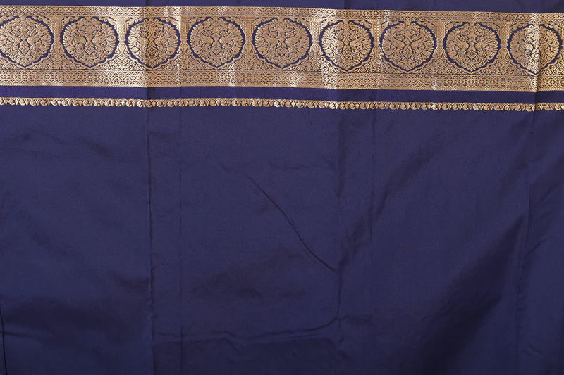 Dual Tone Green Blended Kanjivaram Saree - Keya Seth Exclusive