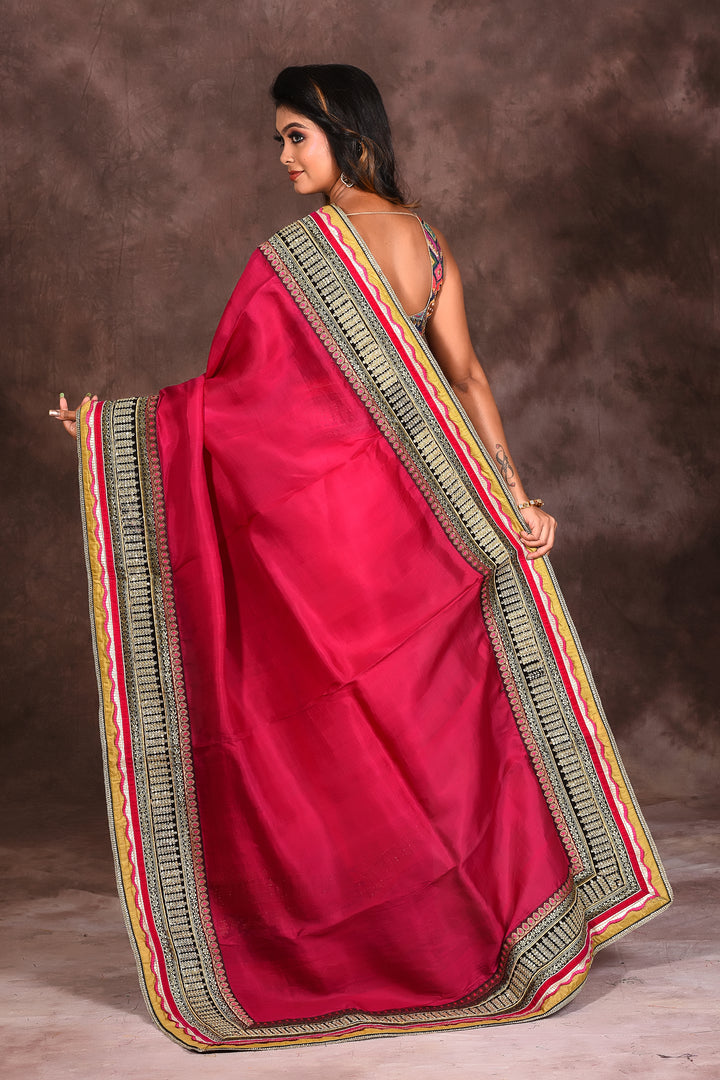 Pink Fancy Silk Saree - Keya Seth Exclusive