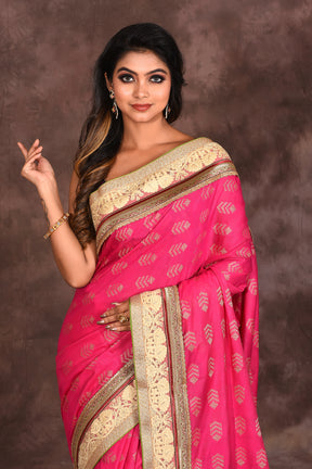 Pink Designer Silk Saree - Keya Seth Exclusive