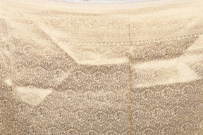 Designer Offwhite Khaddi Georgette Saree - Keya Seth Exclusive