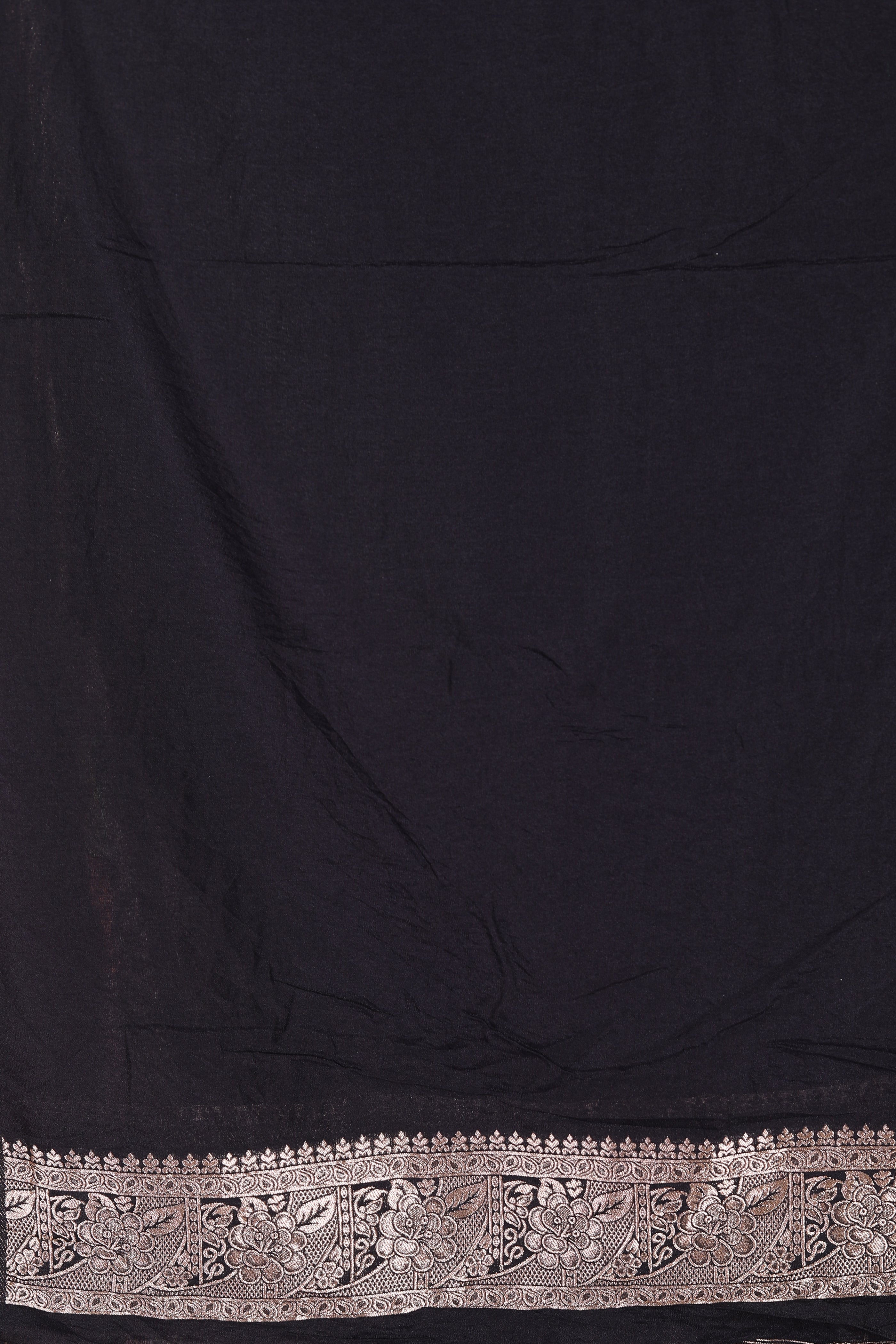 Black Blended Khaddi Saree - Keya Seth Exclusive