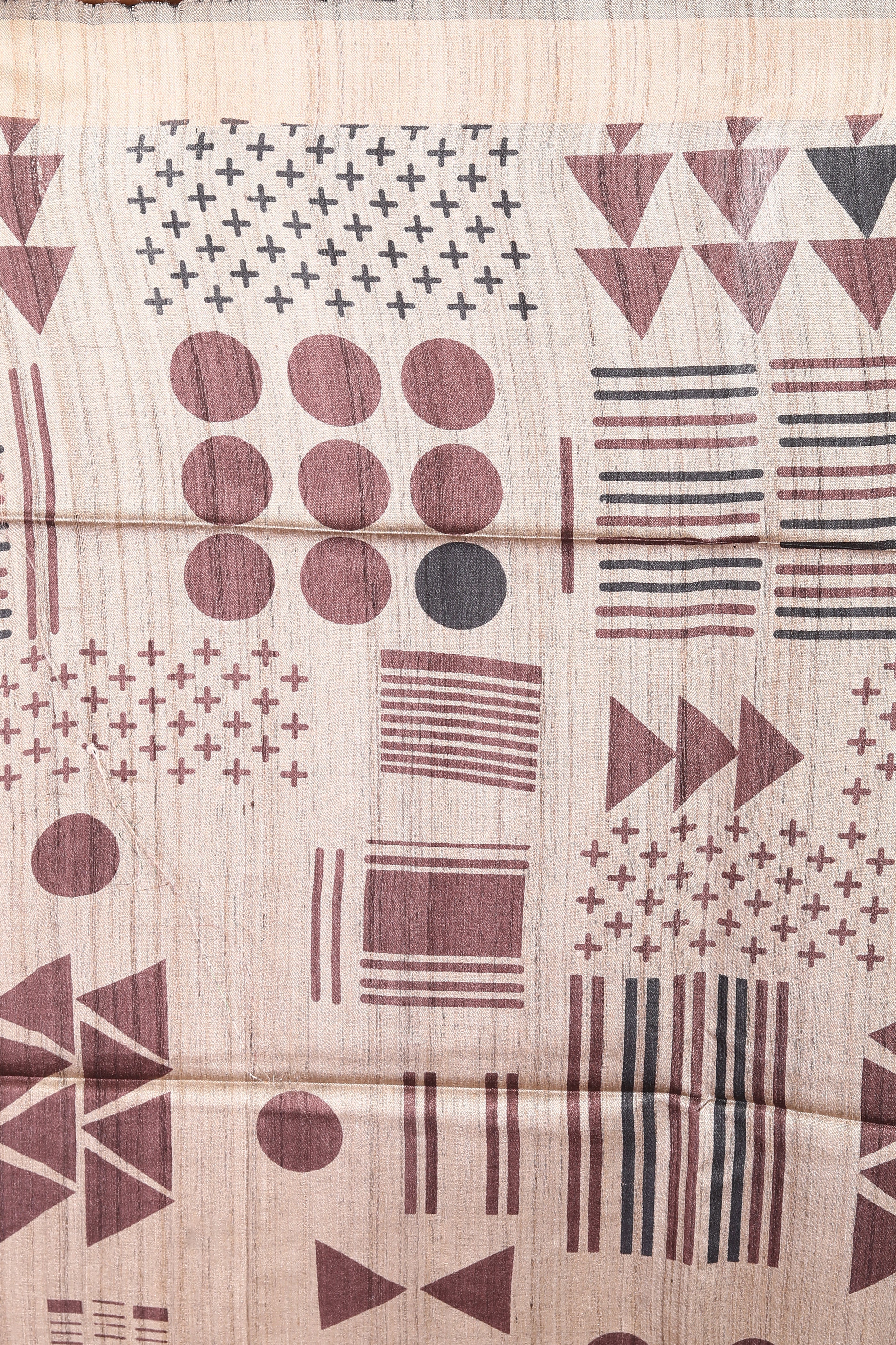Multicolored Pure Tussar Saree - Keya Seth Exclusive