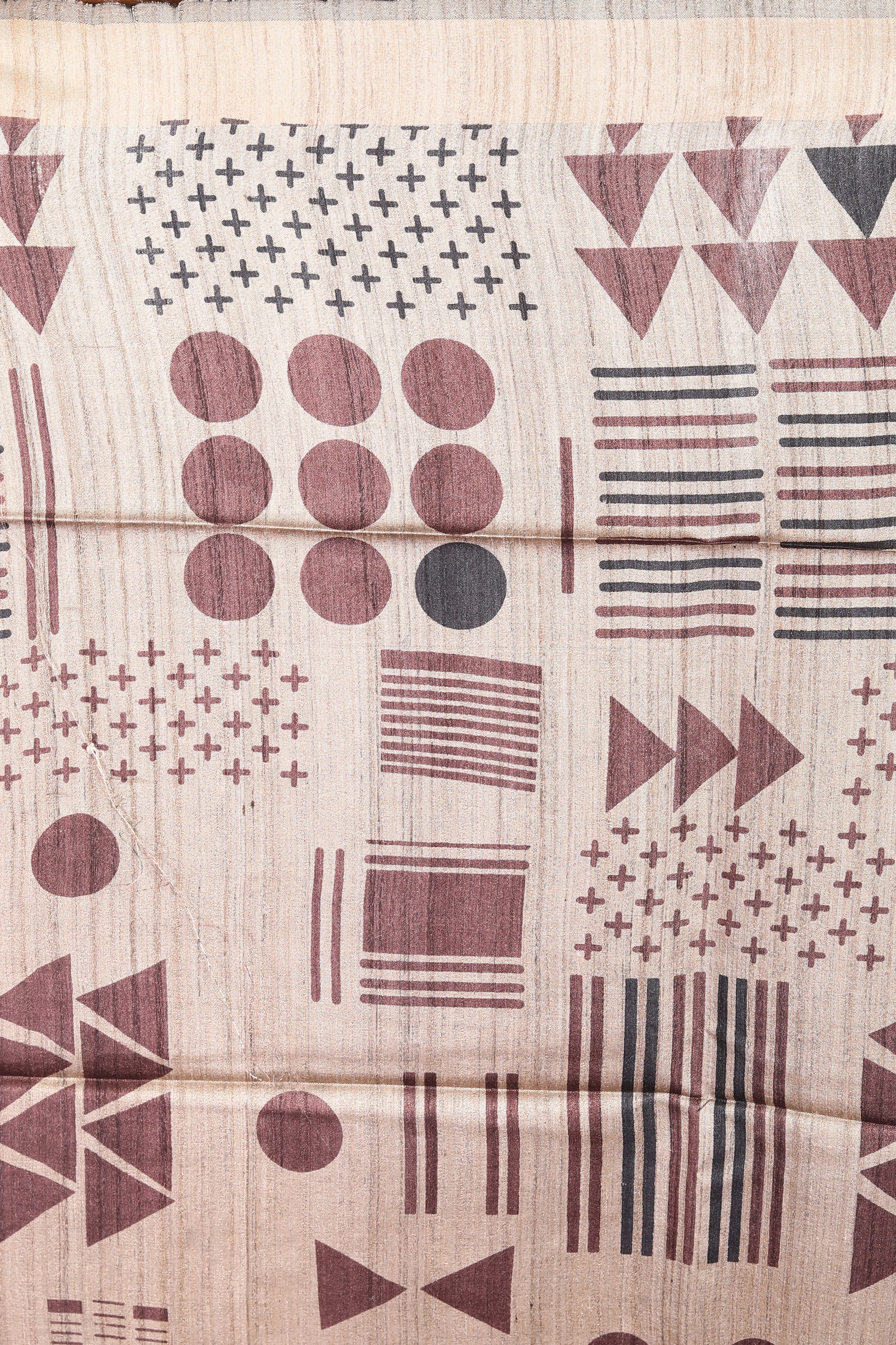 Multicolored Pure Tussar Saree - Keya Seth Exclusive