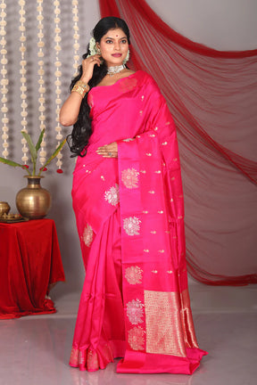 Rani Pure Tussar Saree - Keya Seth Exclusive