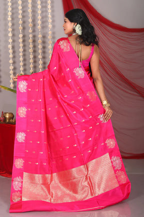 Rani Pure Tussar Saree - Keya Seth Exclusive