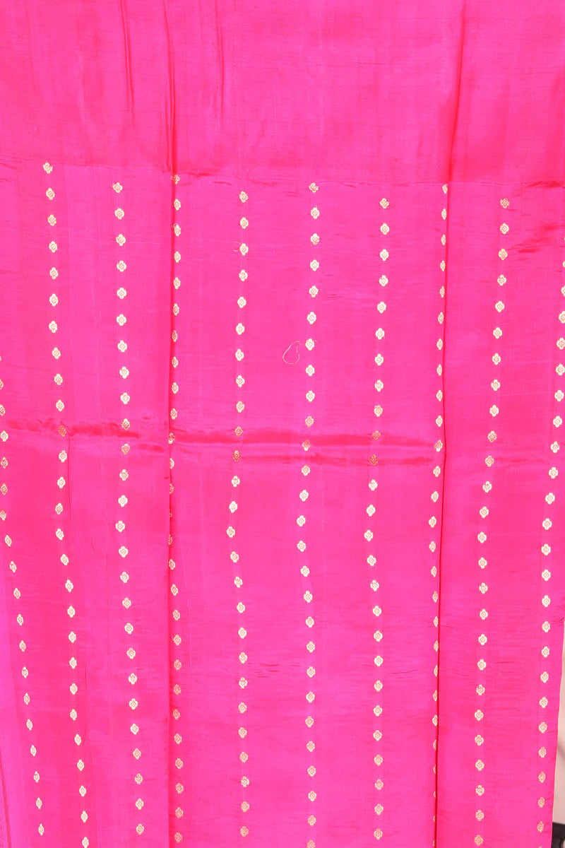 Pink Pure Tussar Saree - Keya Seth Exclusive