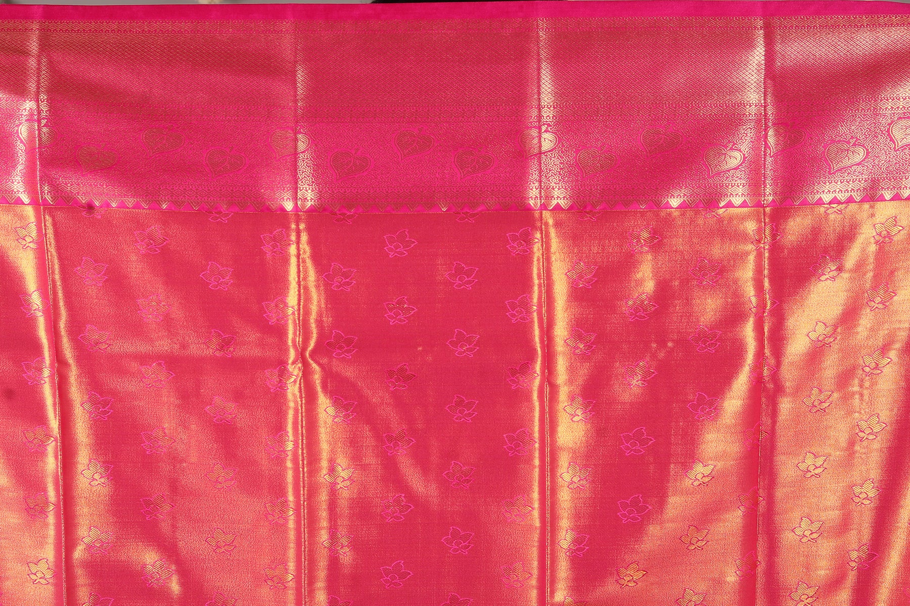 Pink Blended Tissue Kanjivaram Saree - Keya Seth Exclusive