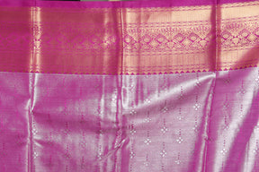 Peach Blended Tissue Kanjivaram Saree - Keya Seth Exclusive