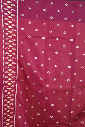 Yellow Blended Ikkat Silk Saree - Keya Seth Exclusive