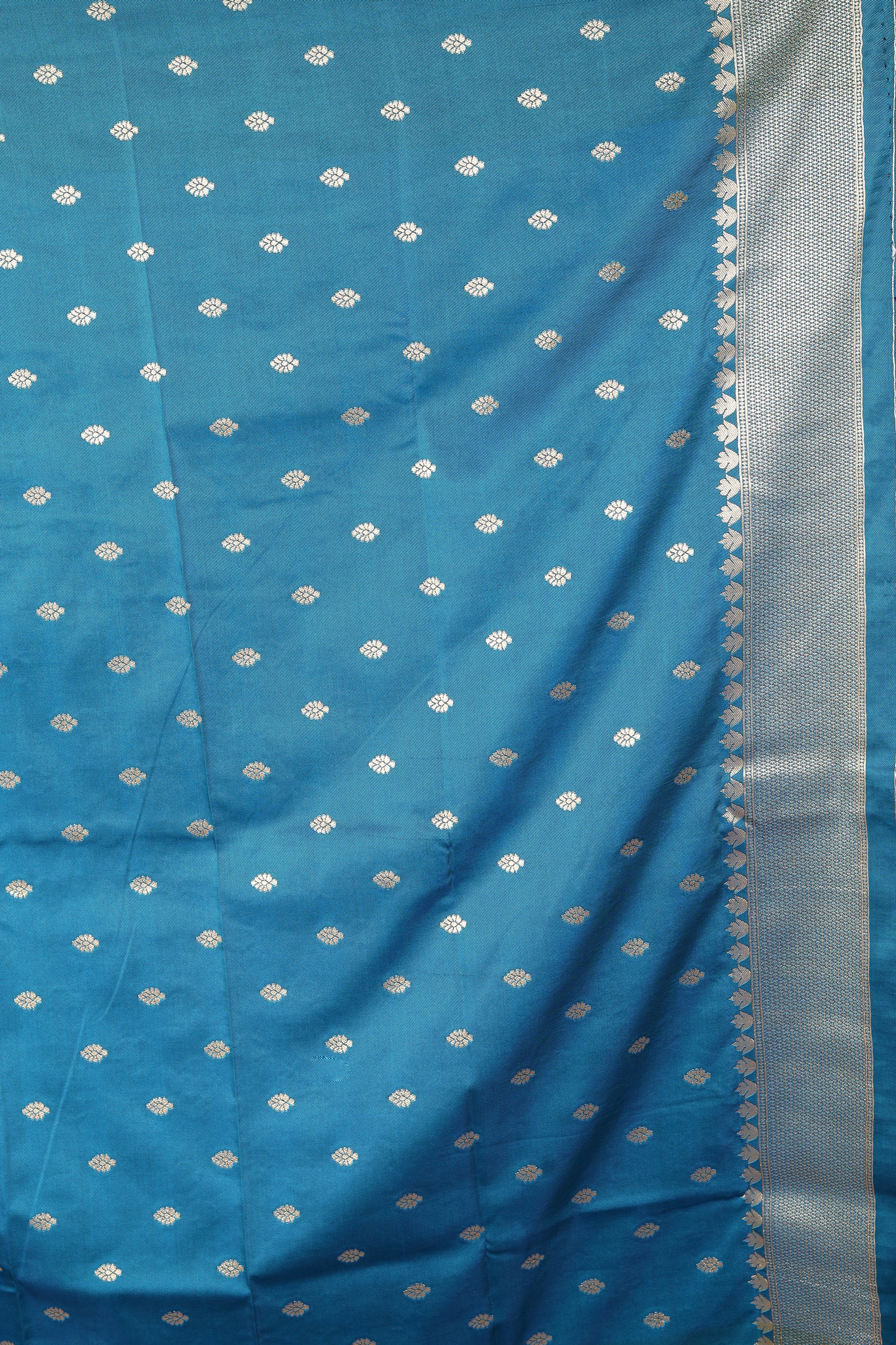 Light Purple Blended Katan Silk Saree - Keya Seth Exclusive