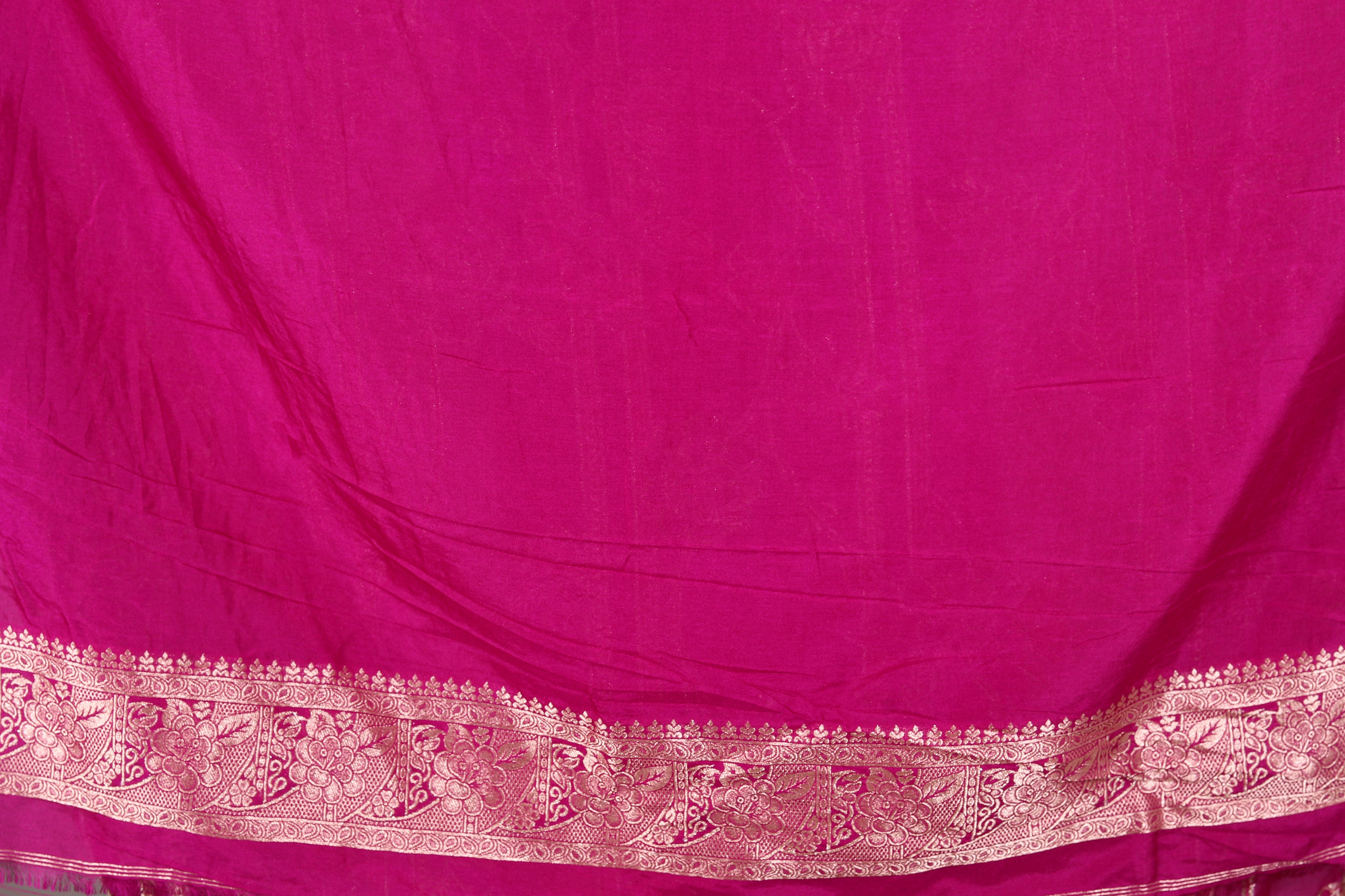 Rani Blended Khaddi Saree - Keya Seth Exclusive