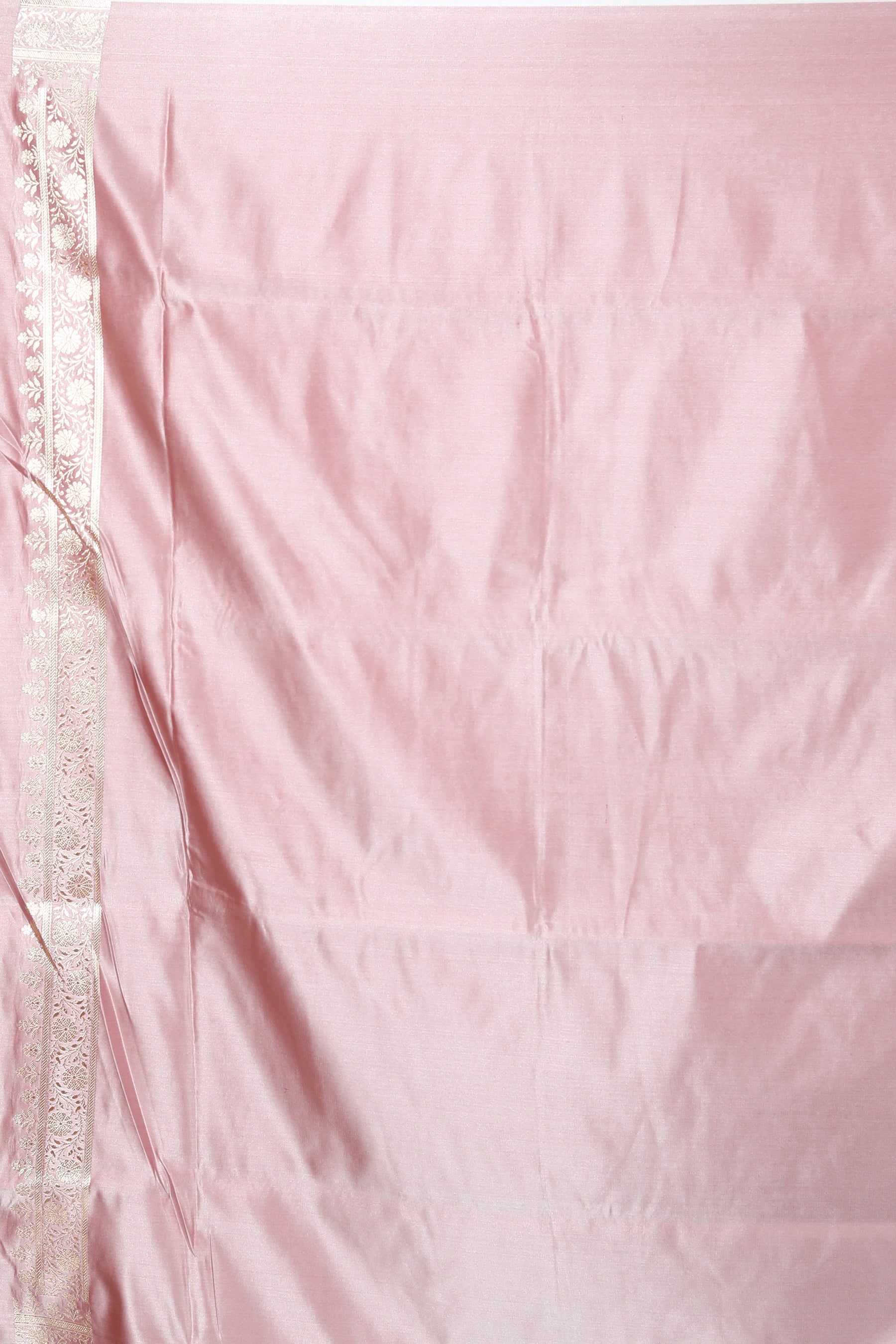 Pink Blended Pashmina Silk Saree