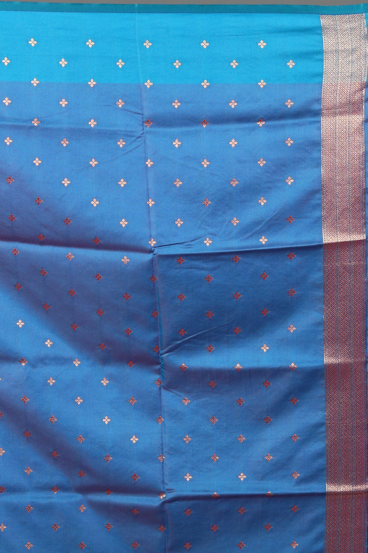 Purple Blended Madurai Silk Saree