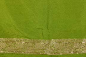 Green Blended Khaddi Saree - Keya Seth Exclusive