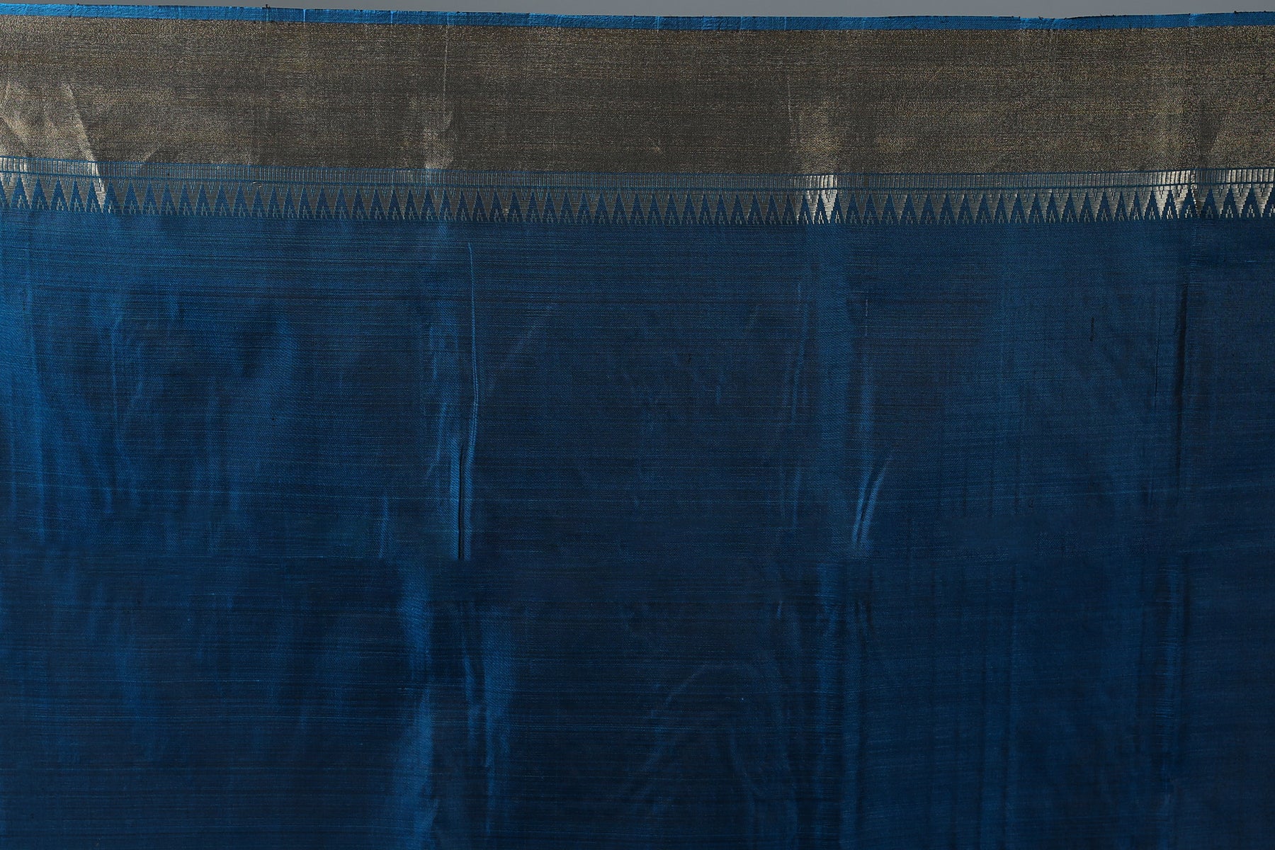 Sky Blue Pure Handloom Silk Saree