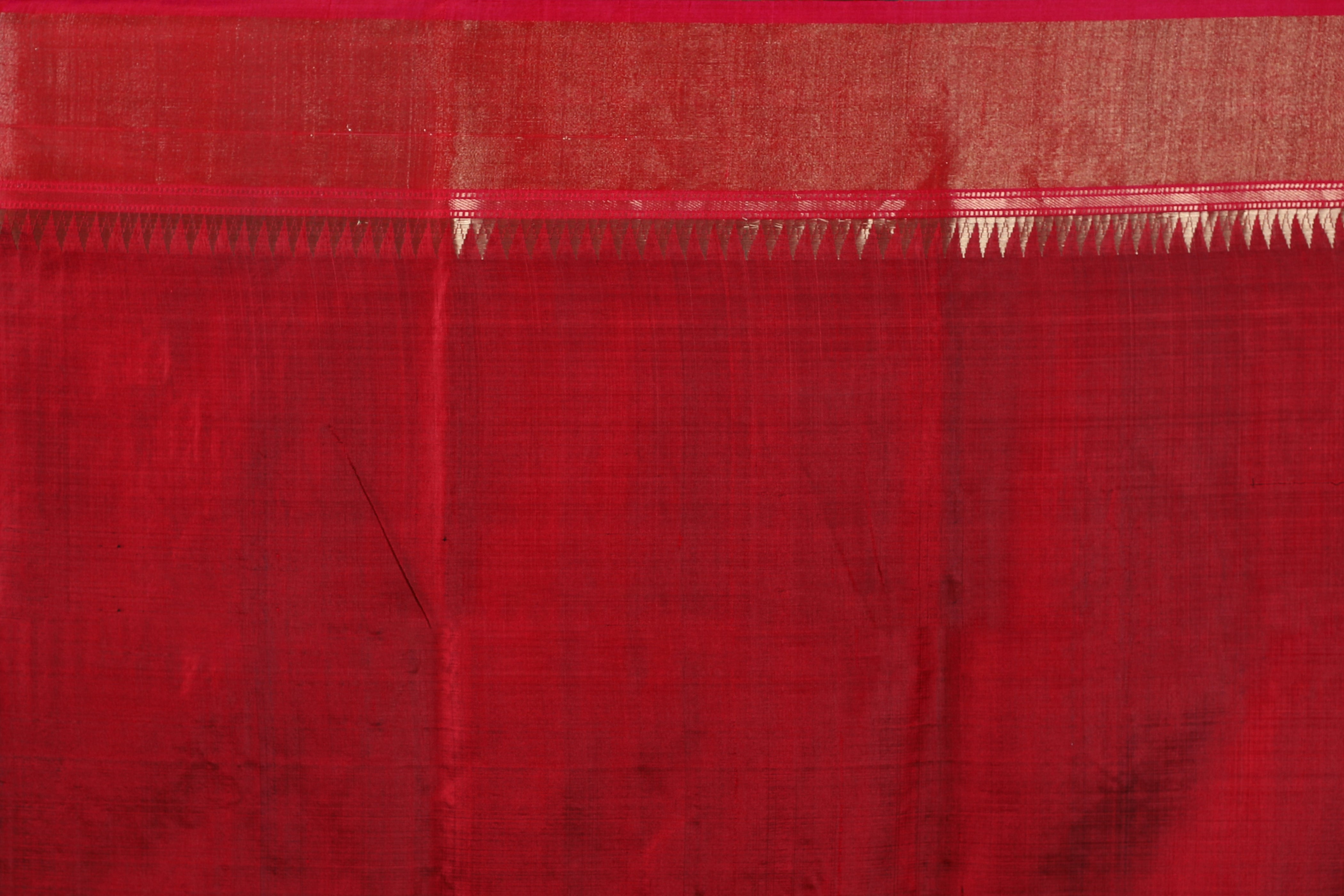 Black Pure Handloom Silk Saree