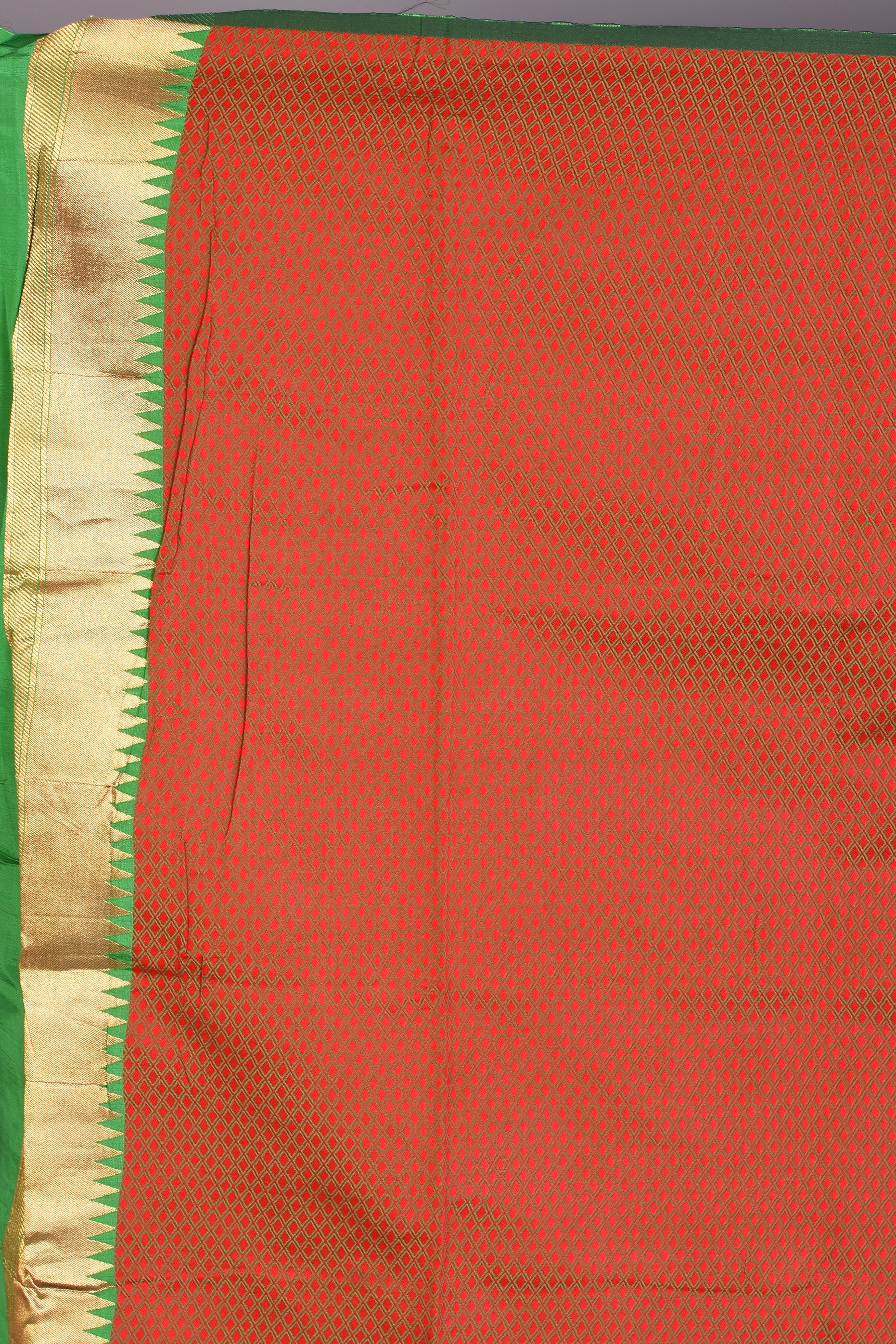 Fancy Green Silk Saree with Threadwork - Keya Seth Exclusive