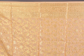 Fancy Green & Beige Half & Half Silk Saree - Keya Seth Exclusive