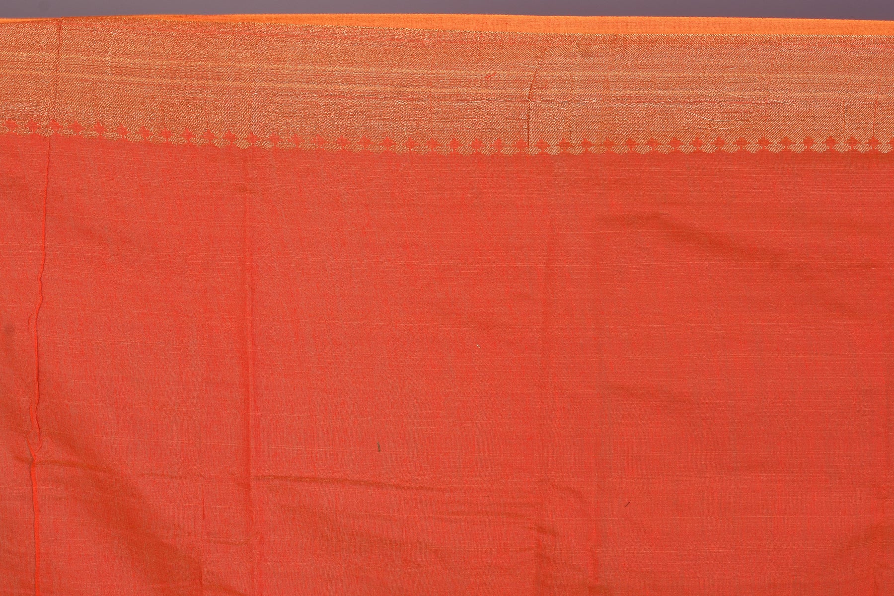 Fancy Orange Silk Saree with Threadwork - Keya Seth Exclusive