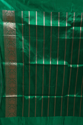 Royal Blue Pure Katan Silk Saree