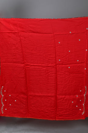 Exquisite Tie & Dye Dola Silk Saree