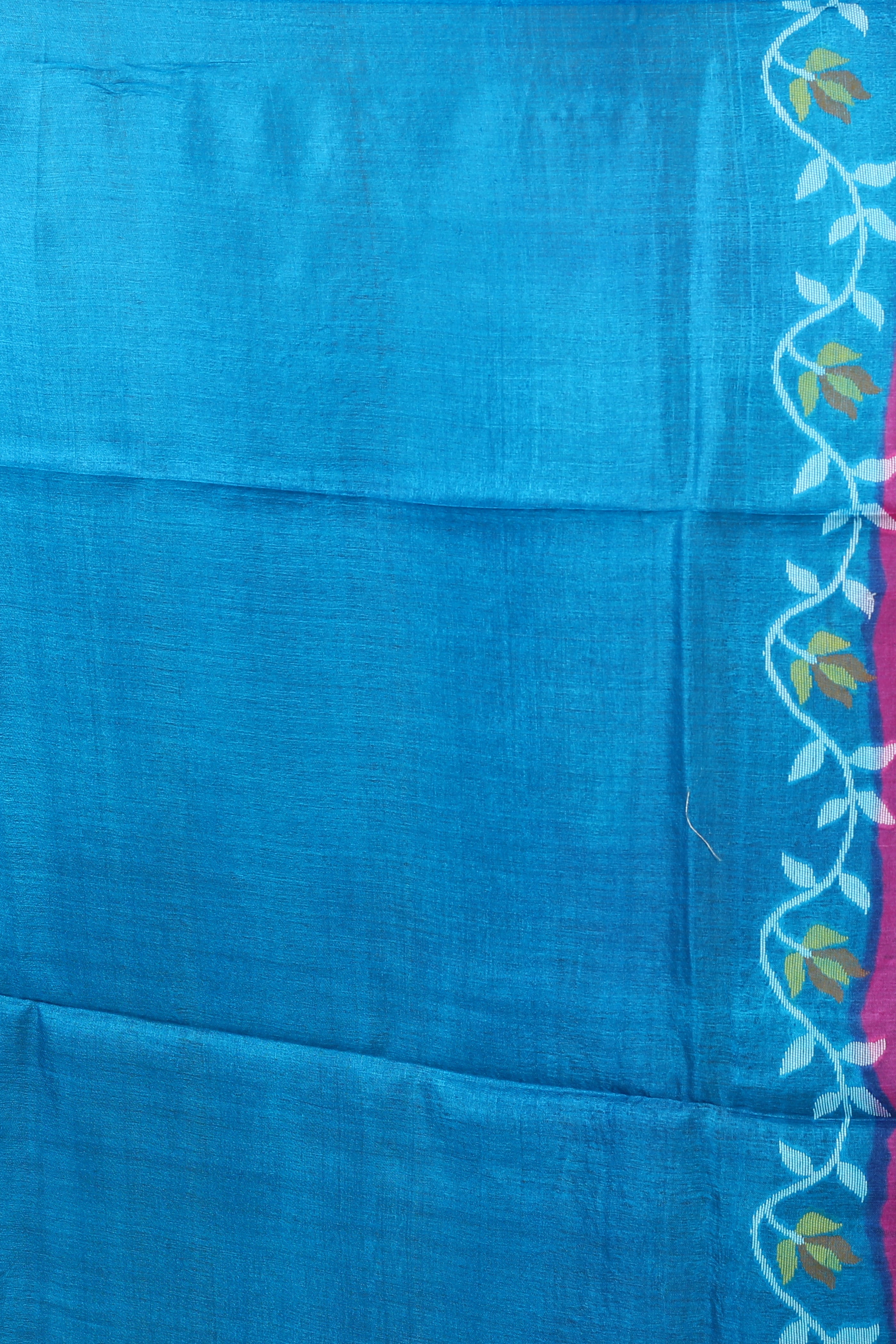 Pink Pure Tussar Saree
