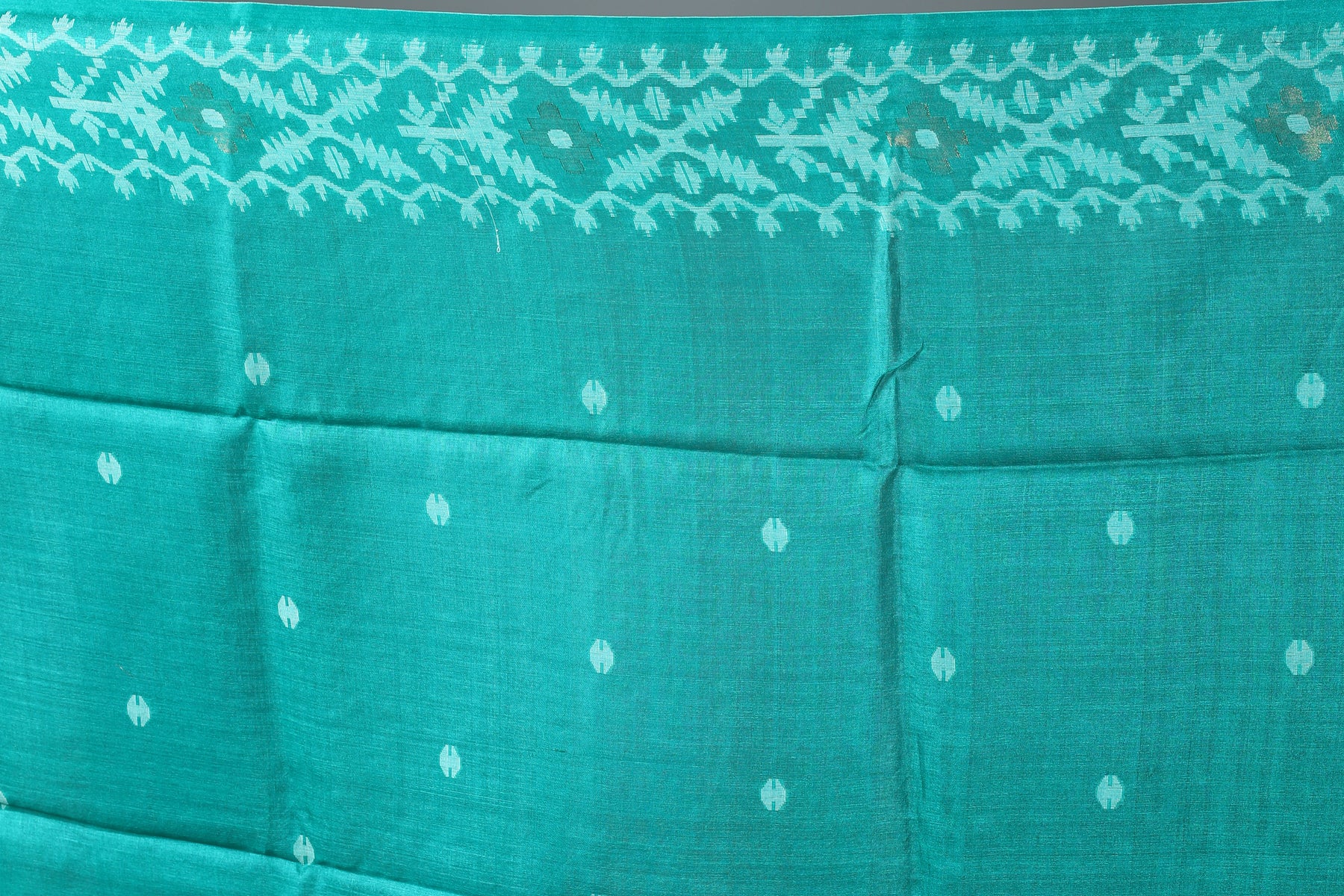 Green Pure Tussar Saree