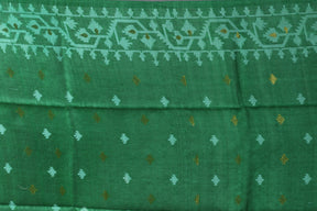 Green Pure Tussar Saree