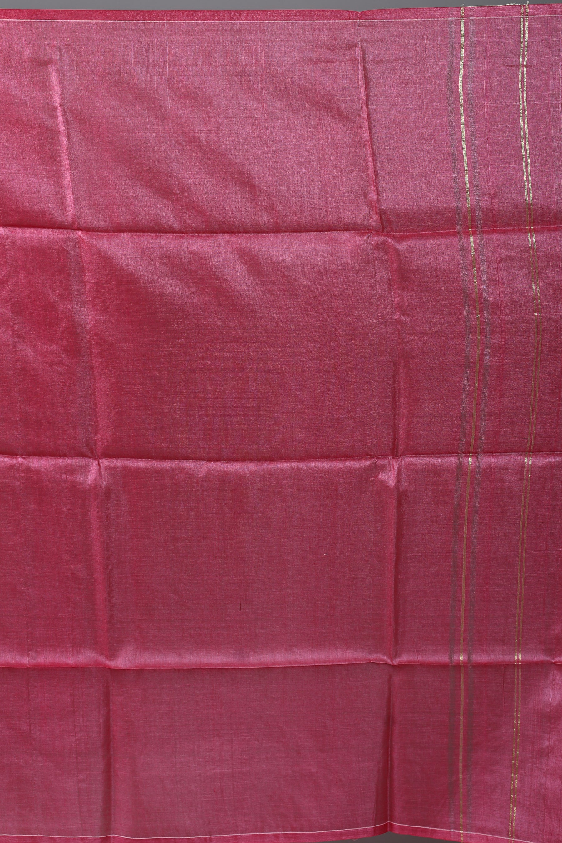 Magenta Pure Tussar Saree