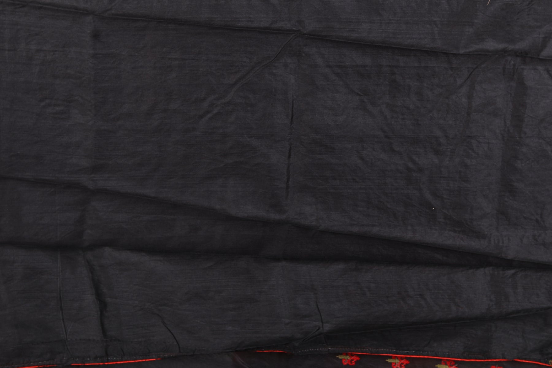 Black Blended Tussar Saree - Keya Seth Exclusive