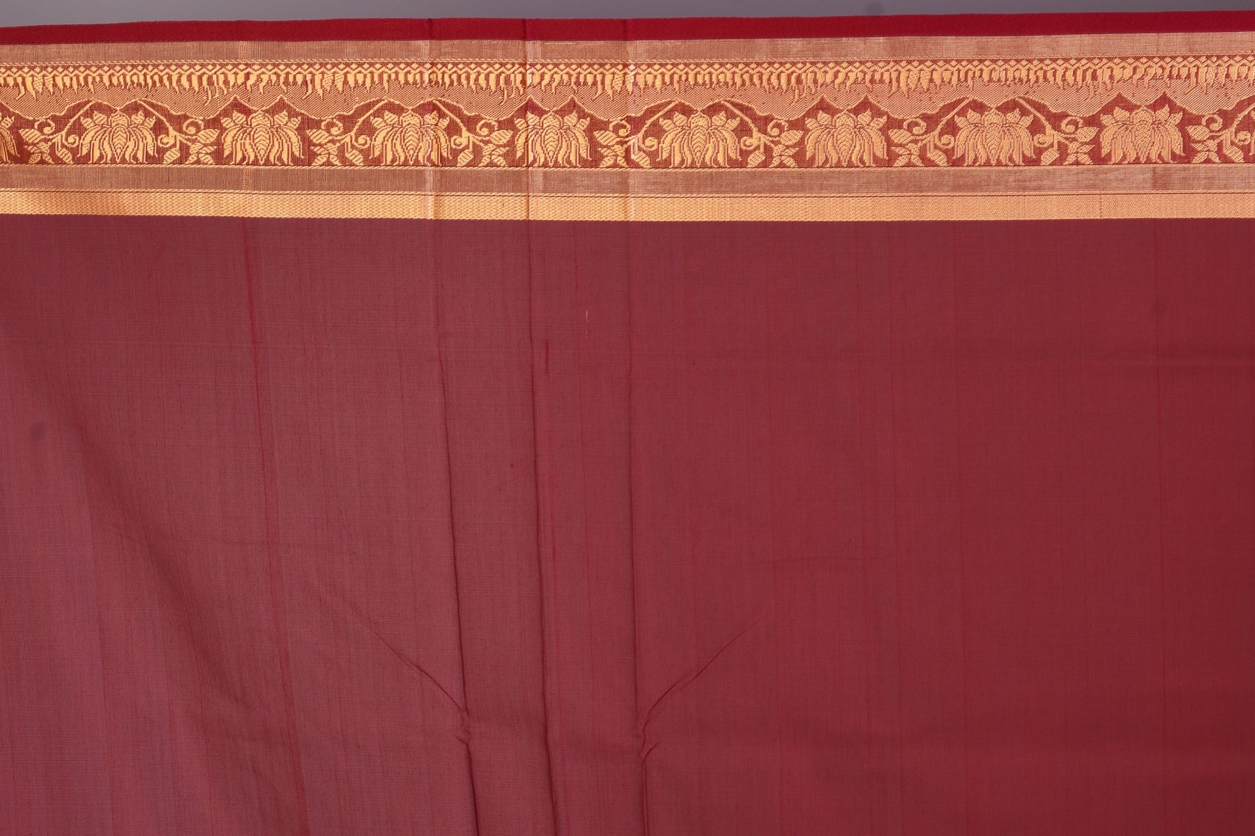 Pink Pattu Silk Saree with Maroon Borders - Keya Seth Exclusive