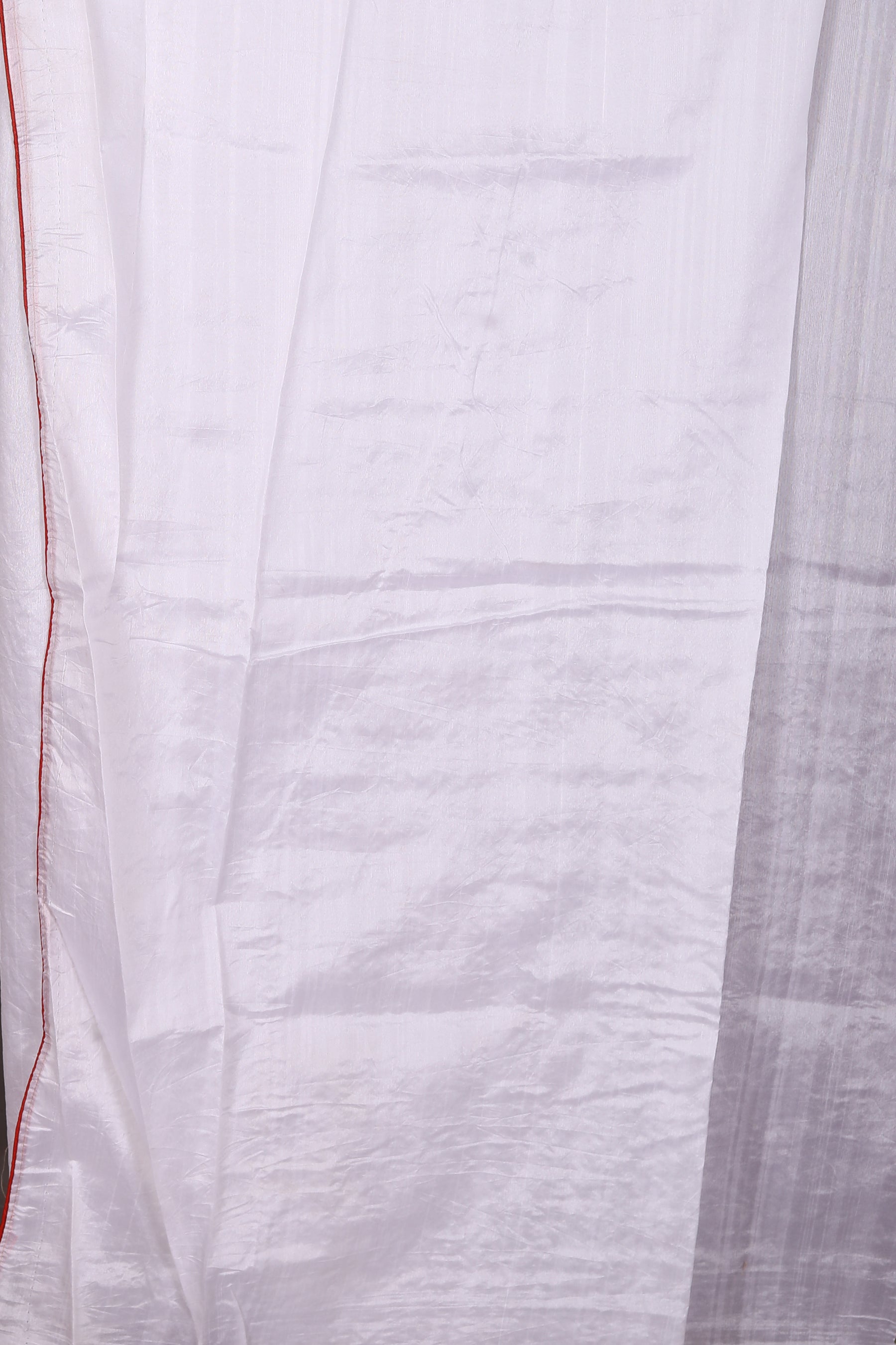 White Blended Tussar Saree - Keya Seth Exclusive