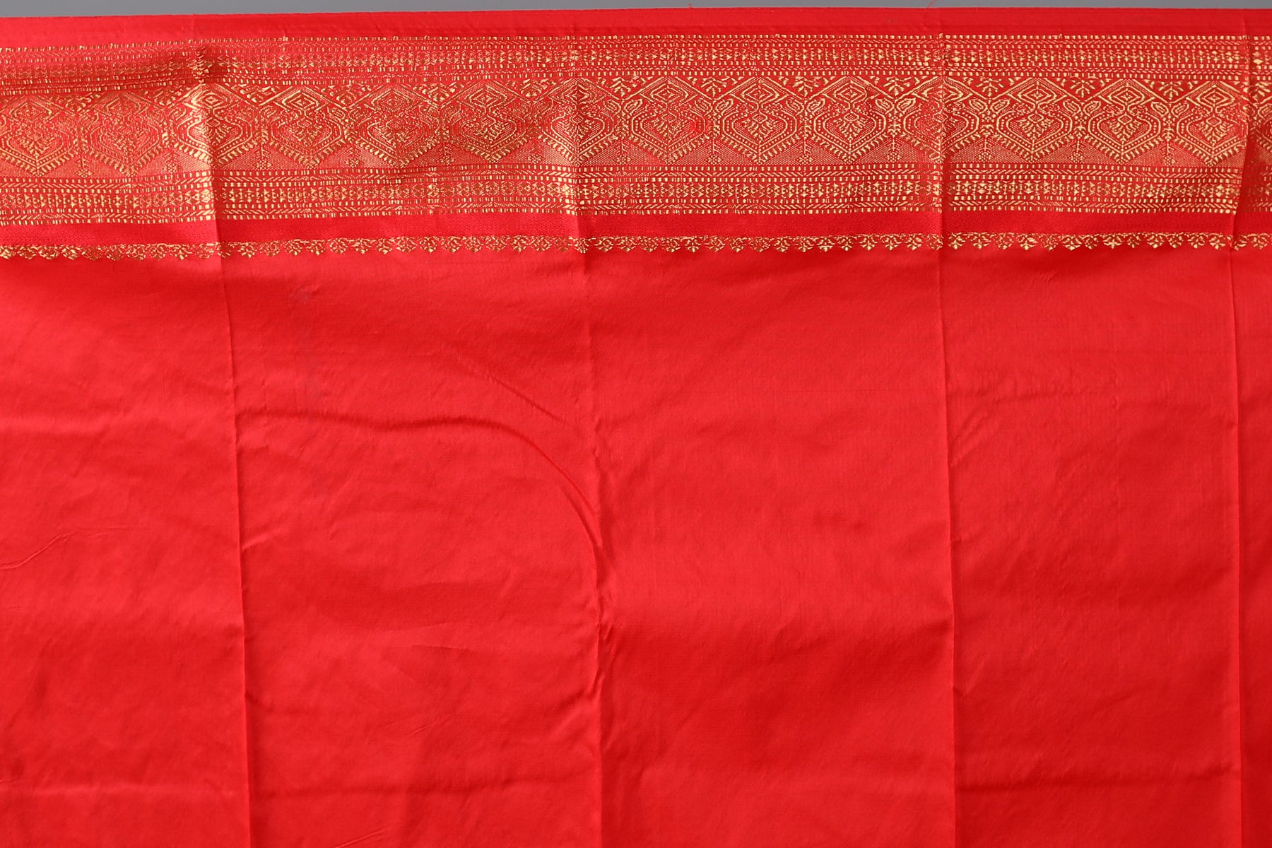 Rama Green Blended Kanjivaram Silk Saree