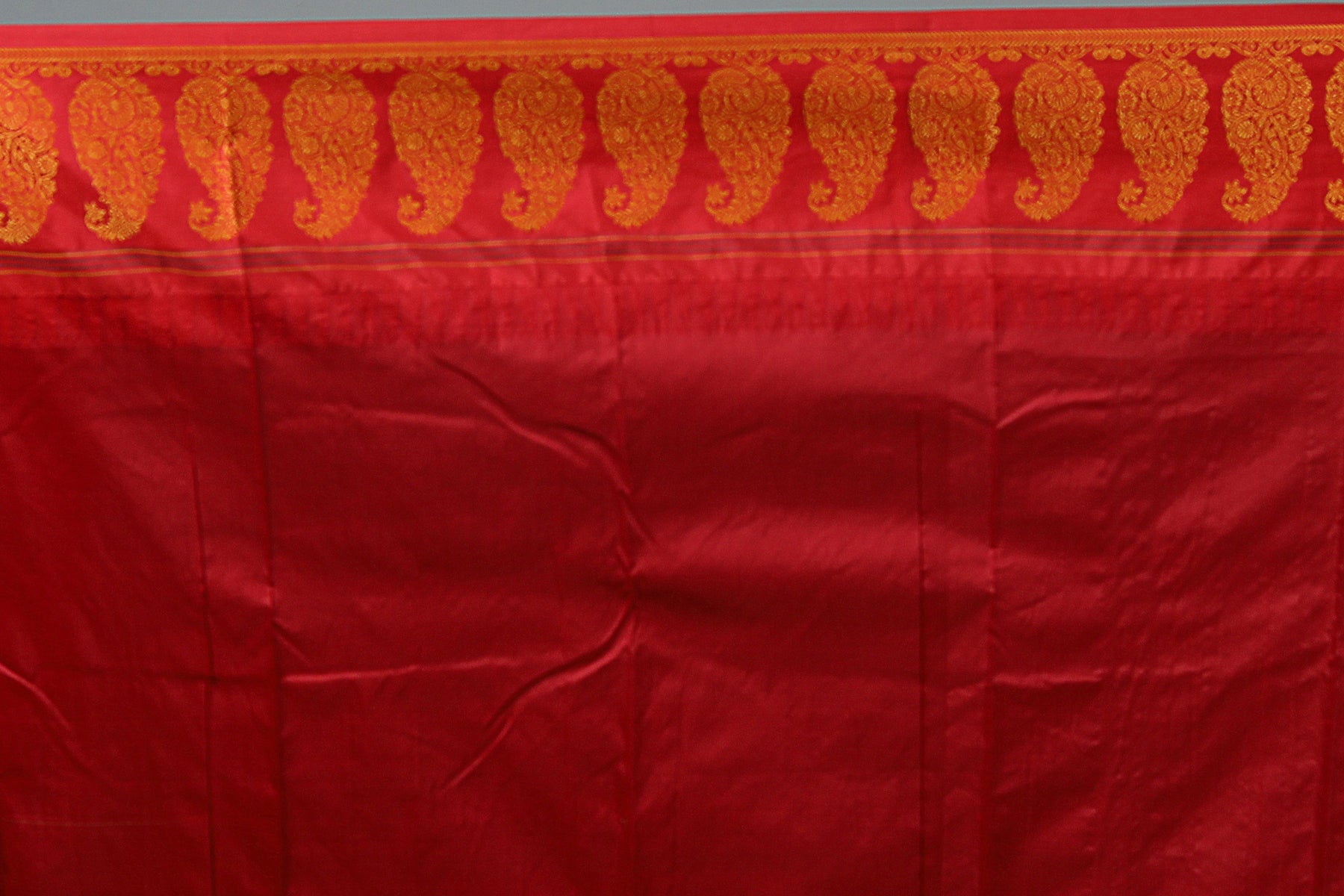 Blue Blended Silk Saree