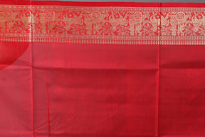 Navy Blue Blended Kanjivaram Silk Saree