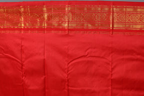 Emerald Green Pure Kanjivaram Silk Saree