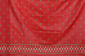 White Blended Ikkat Silk Saree - Keya Seth Exclusive