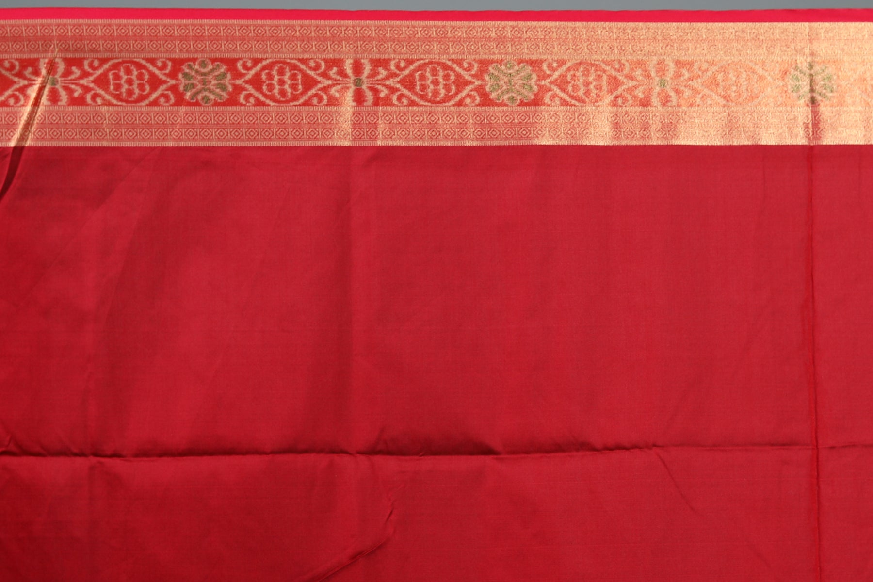 Green Blended Silk Saree