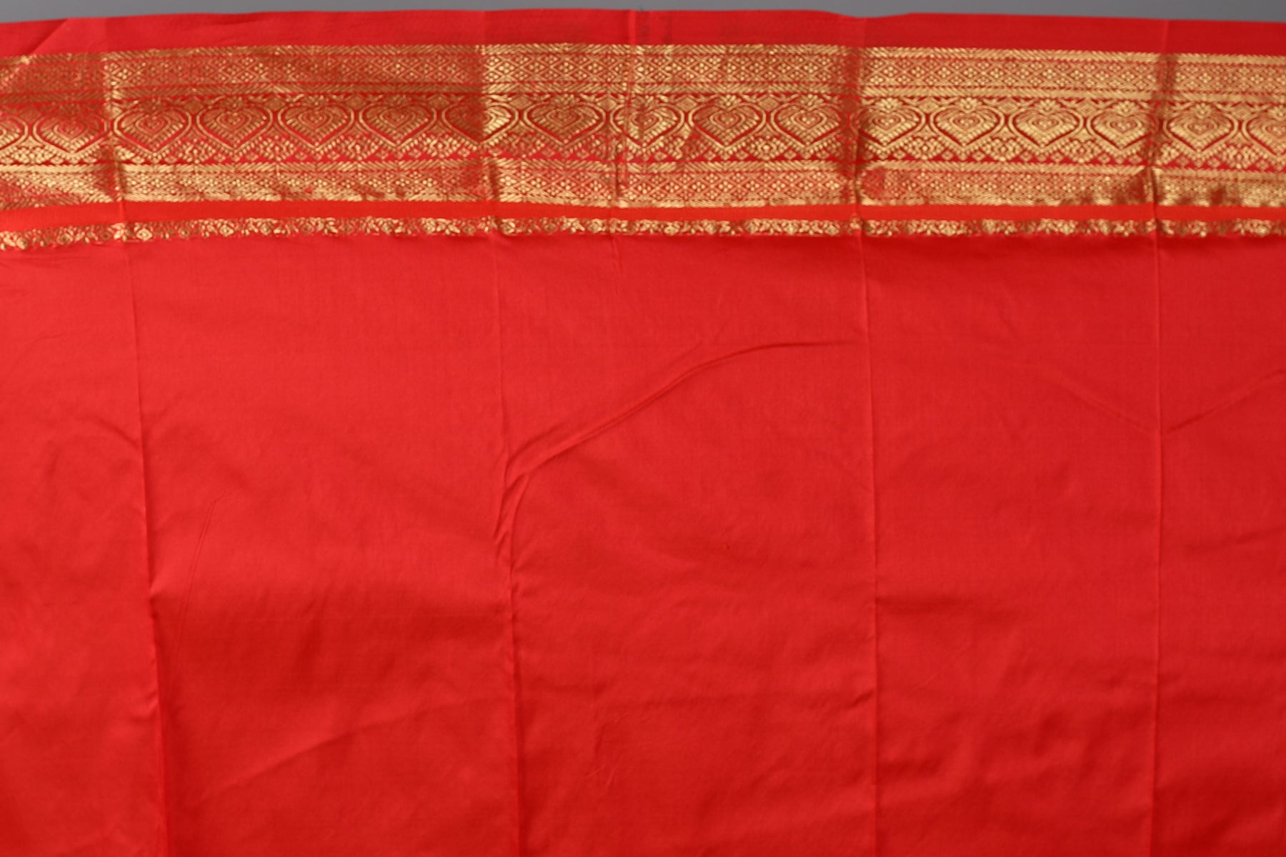 Dual Tone Blue Blended Kanjivaram Silk Saree