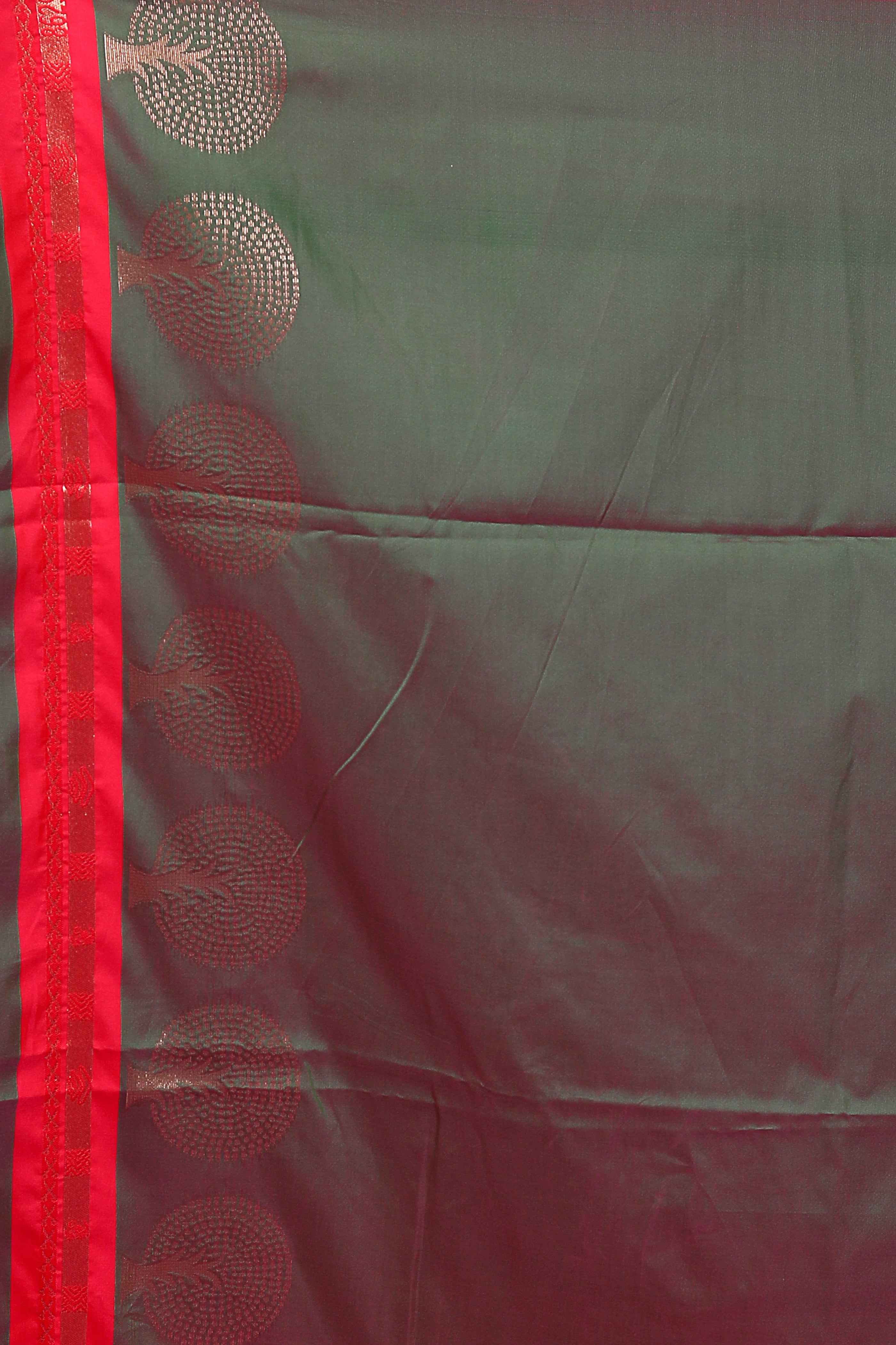 Bright Pink Blended Silk Saree