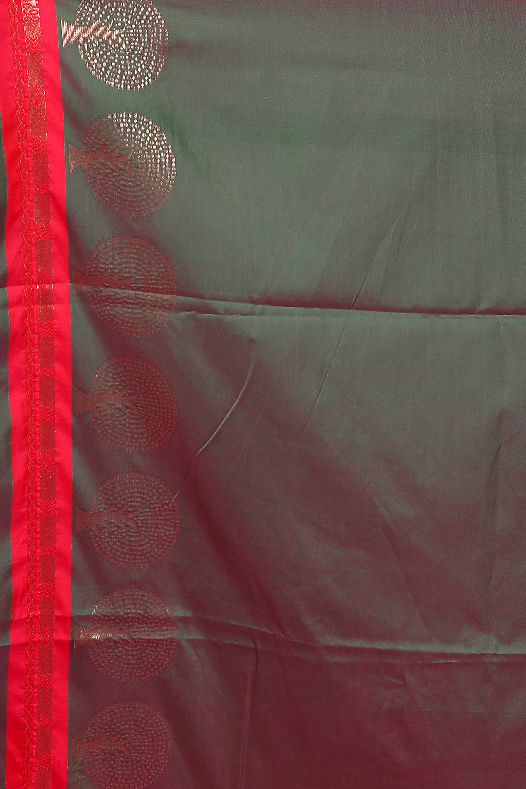 Bright Pink Blended Silk Saree