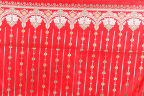 Red Pure Banarasi Silk Saree - Keya Seth Exclusive