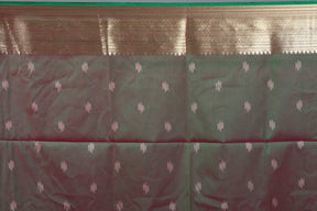 Pink Blended Ikkat Silk Saree