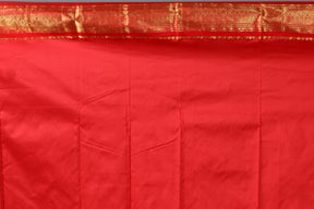 Dual Tone Green Blended Kanjivaram Silk Saree