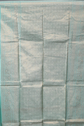 Sea Green Blended Tissue Kanjivaram Saree