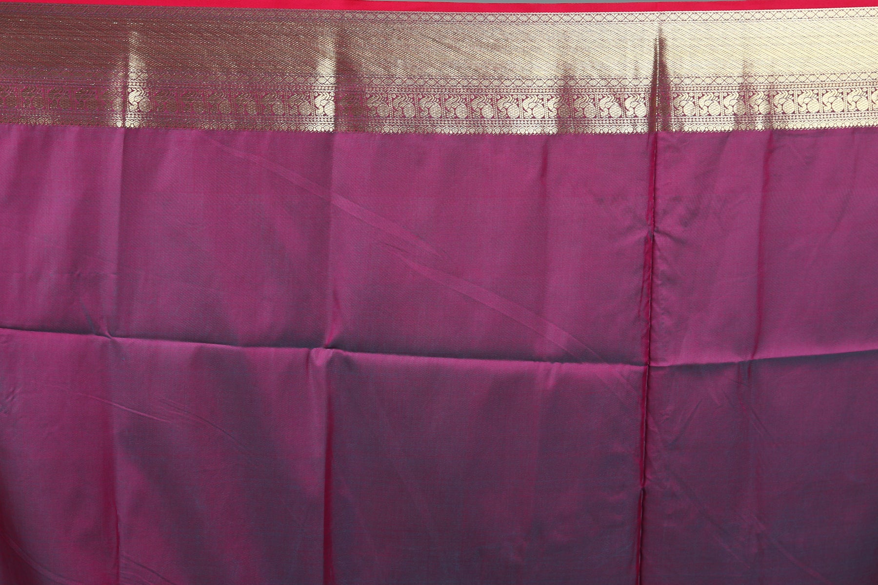 Sea Green Blended Kanjivaram Silk Saree